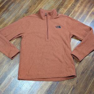 The North Face Men's Orange Sweater Medium/Large? Missing Tag